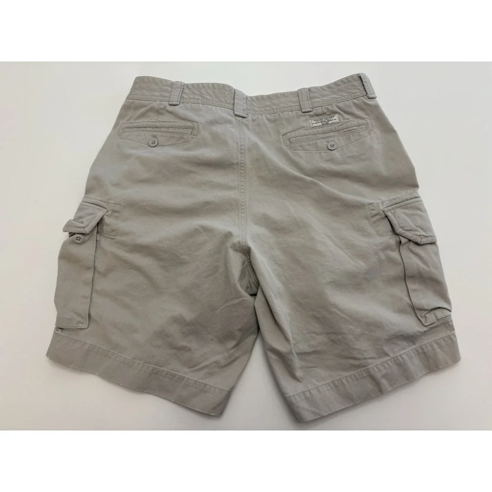 VTG Y2K Men's Polo Ralph Lauren Cargo Shorts Baggy Distressed 42/10'